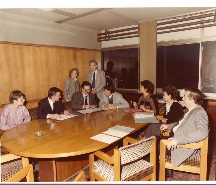1.Υπογραφή Συμφωνίας με το University of Katowice – Πολωνίας 1987